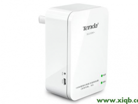 腾达(Tenda)3G150M+便携式路由器家用模式上网设置