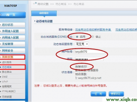 【设置图解】Netcore磊科无线路由器动态域名DDNS设置