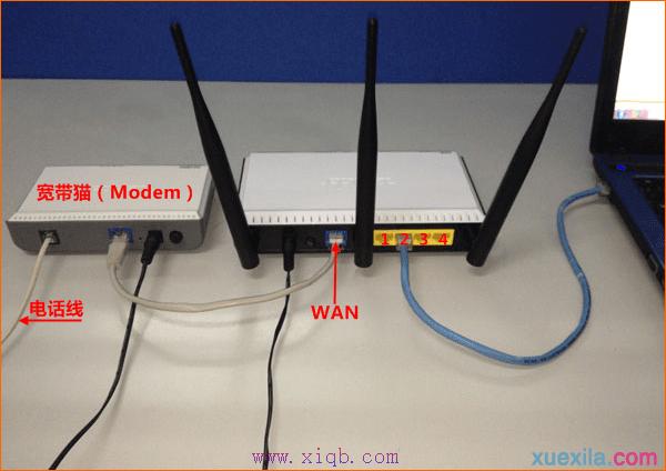 无线wifi接线示意图