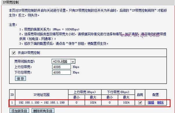 水星MW155R无线路由器如何限制网速