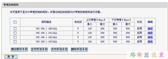 迅捷FWD105路由共享一体机限制网速怎么设置