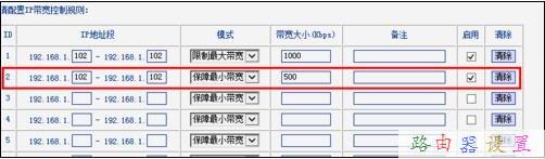 192.168 1.1路由器怎么设置限速