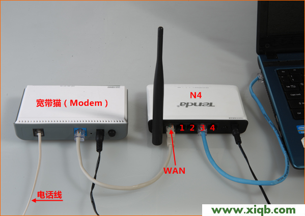 腾达(Tenda)N4无线路由器ADSL拨号上网设置