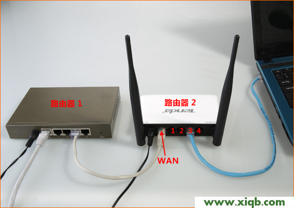 腾达(Tenda)路由器接路由器怎么设置