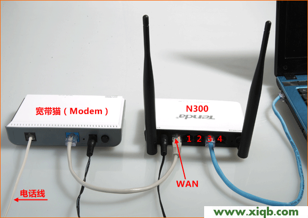 腾达(Tenda)N300 V2无线路由器怎么设置