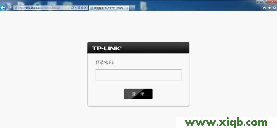 TP-Link TL-TR761 2000L 3G路由器设置指南